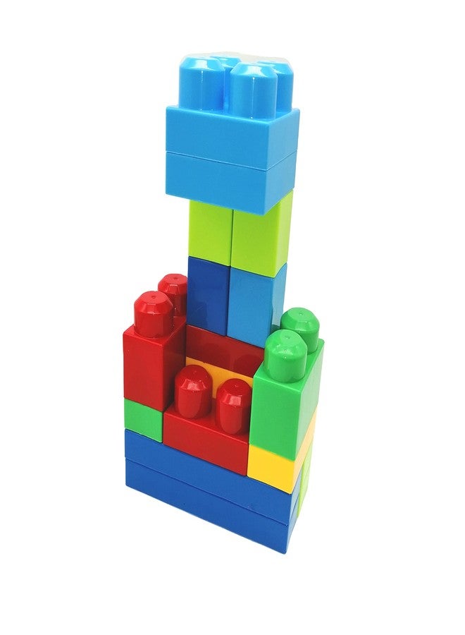 STJOYOPY 88PCS Big Building Blocks with Blue Building Bag Educational STEM Toys Gift for Kids and Toddlers - Image 4